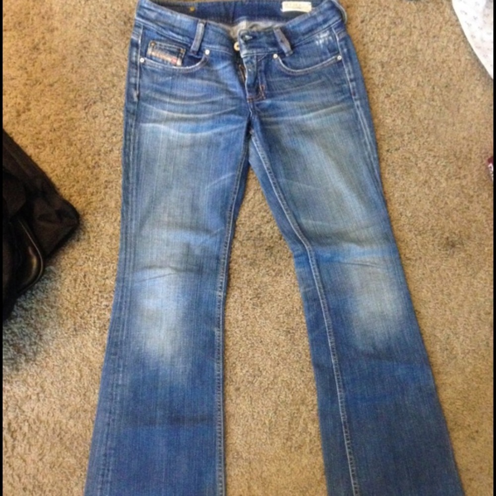 Diesel Louvely Jeans 27" waist and 30" length